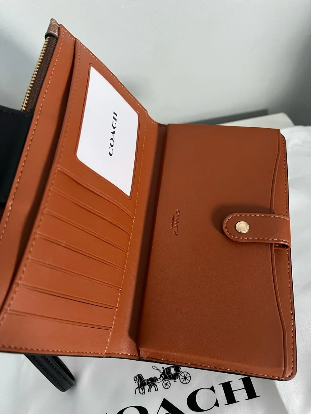 Coach Rowan Satchel With Matching Wallet